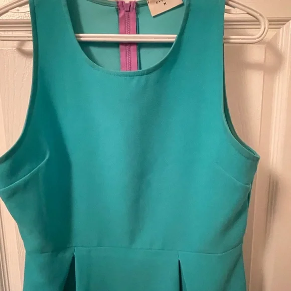 Everly Turqoise Dress - Picture 4 of 5